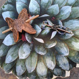 Two Lovely Hair-Stick Fashion Hair Accessories